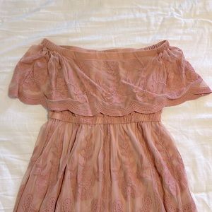 ❌SOLD❌ Pink Blush Maternity Dress